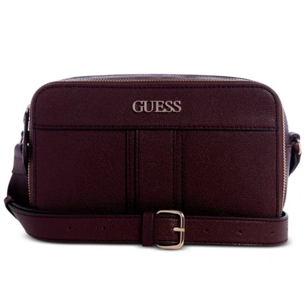 GUESS Deep Burgundy Crossbody Bag